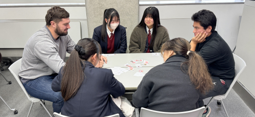 大学の留学生と英語で交流イングリッシュデイ