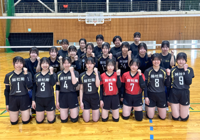 女子バレーボール部スライド1
